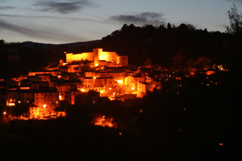 Callian at night